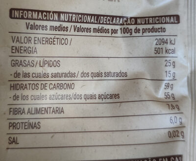 Choco gotas negro Hacendado ingredientes