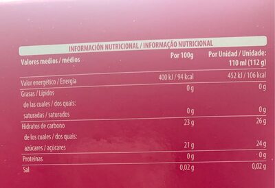 Helado fresa morango Hacendado ingredientes