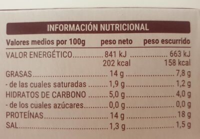 Mejillones en escabeche picante Hacendado ingredientes