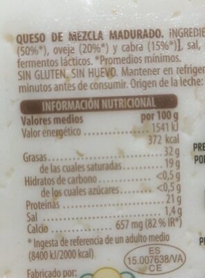 Queso tierno Hacendado ingredientes