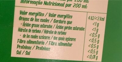 Té verde chá verde Hacendado ingredientes