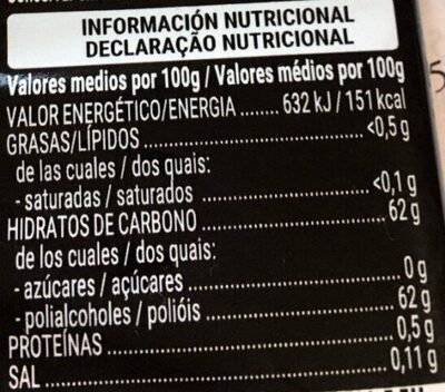 Chickles fresa Hacendado ingredientes