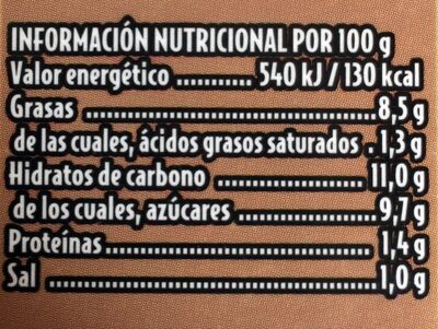 Tomate frito con cebolla Hacendado ingredientes