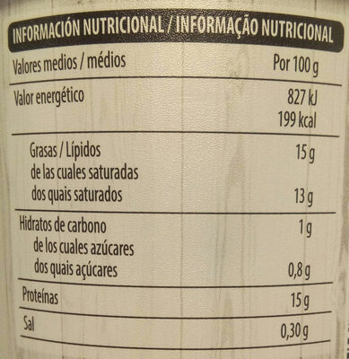 Perlas de mozzarella Hacendado ingredientes