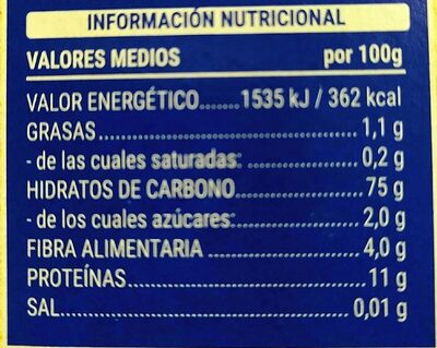 Placas para canelones tradicionales Hacendado ingredientes