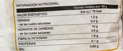 Salteado de pollo Hacendado ingredientes