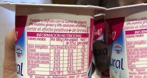 Yogur natural 0% Hacendado ingredientes